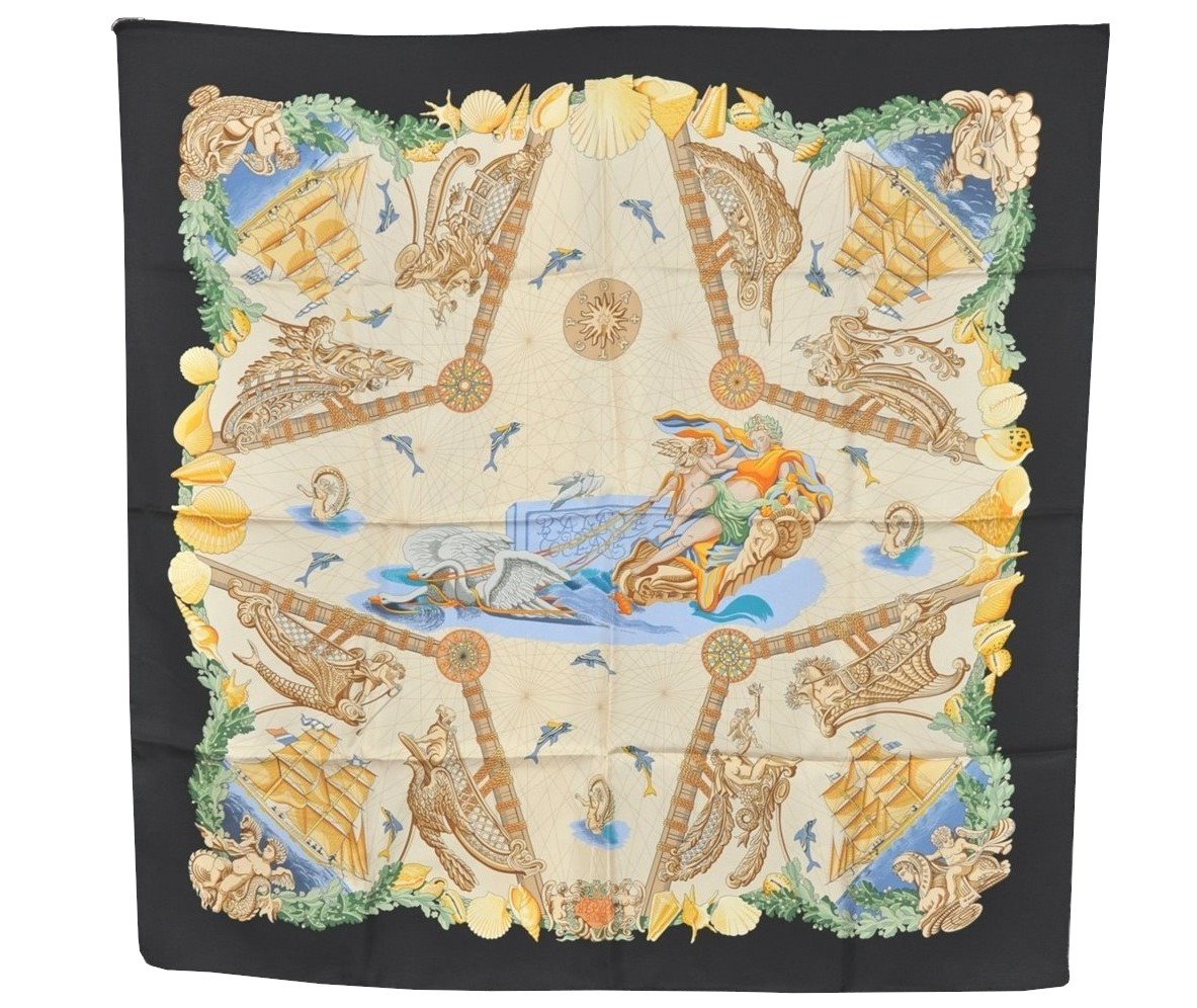 Authentic HERMES Carre 90 Scarf 