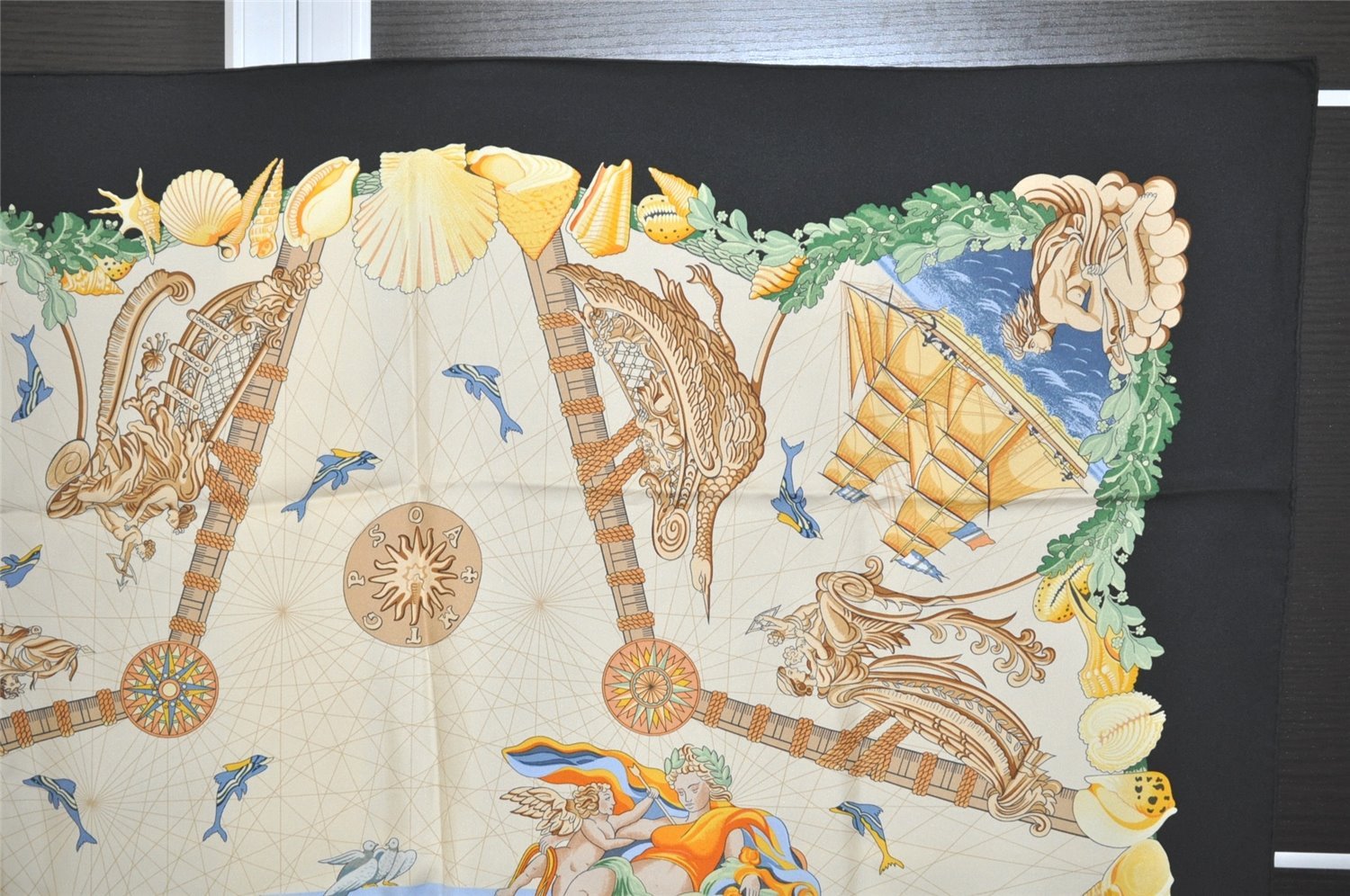 Authentic HERMES Carre 90 Scarf 