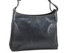 Authentic Salvatore Ferragamo Vara Shoulder Hand Bag Purse Leather Navy SF 2316K
