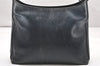 Authentic Salvatore Ferragamo Vara Shoulder Hand Bag Purse Leather Navy SF 2316K