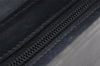 Authentic Salvatore Ferragamo Vara Shoulder Hand Bag Purse Leather Navy SF 2316K