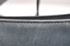 Authentic Salvatore Ferragamo Vara Shoulder Hand Bag Purse Leather Navy SF 2316K