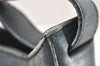 Authentic Salvatore Ferragamo Vara Shoulder Hand Bag Purse Leather Navy SF 2316K