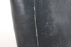 Authentic Salvatore Ferragamo Vara Shoulder Hand Bag Purse Leather Navy SF 2316K