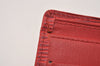 Auth Louis Vuitton Epi Porte Billet Carte Credit Monnaie Wallet M6354E Red 2317I