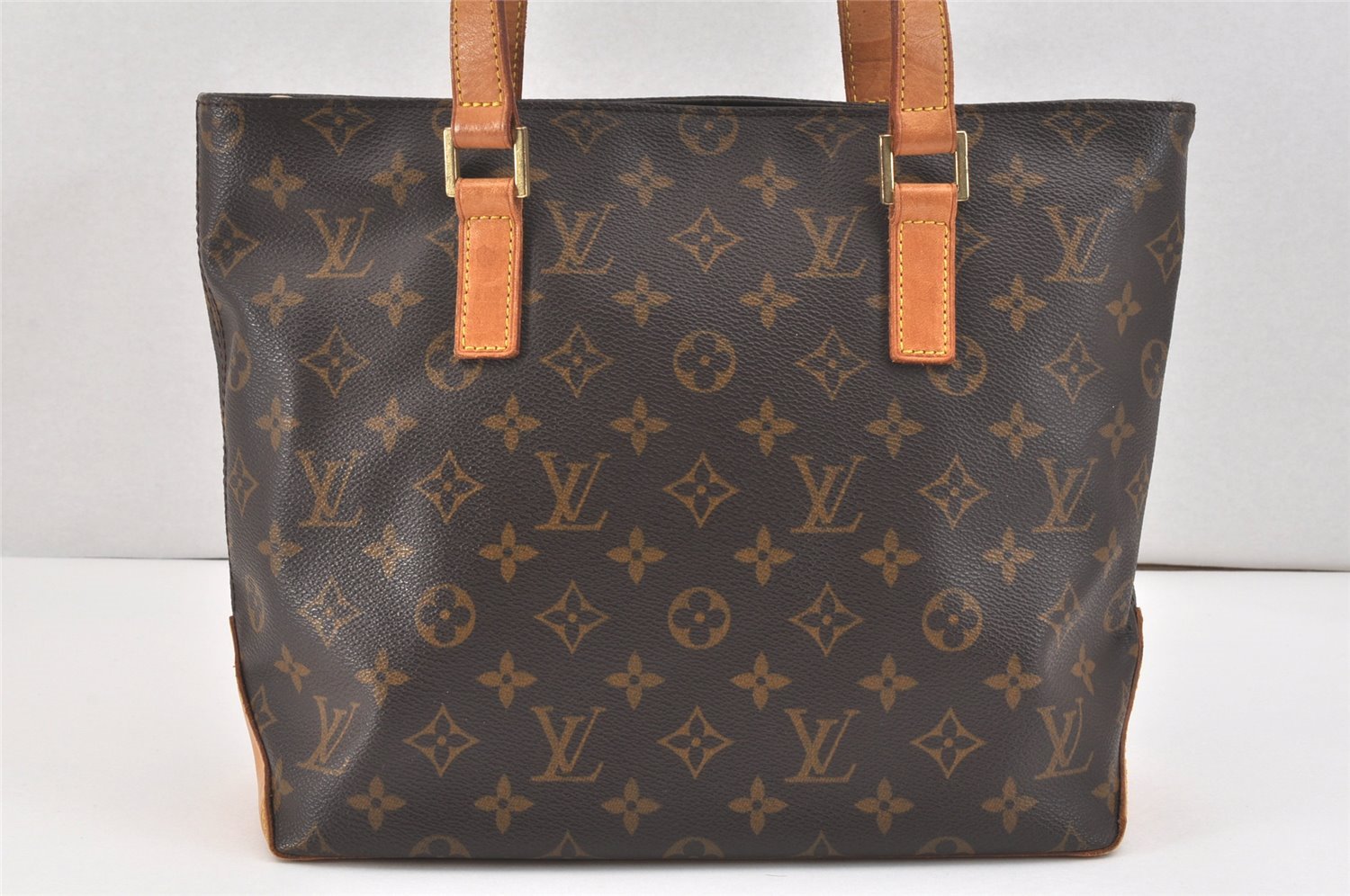 Authentic Louis Vuitton Monogram Cabas Piano Shoulder Tote Bag M51148 LV 2317K
