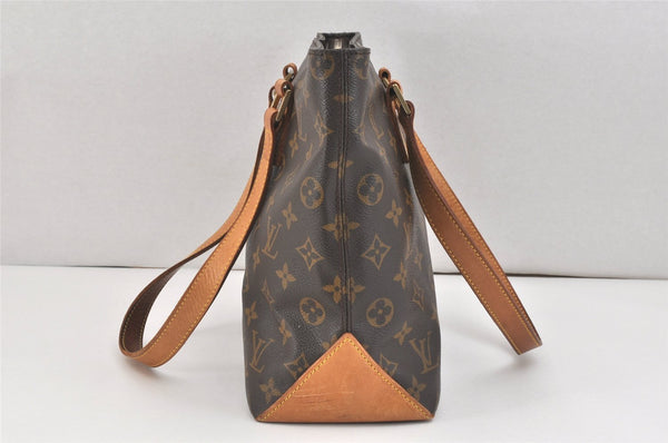 Authentic Louis Vuitton Monogram Cabas Piano Shoulder Tote Bag M51148 LV 2317K