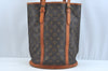 Authentic Louis Vuitton Monogram Bucket GM Shoulder Bag Old Model Junk 2318H