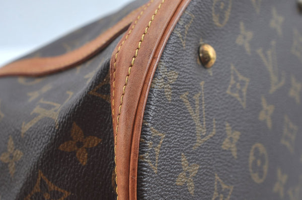 Authentic Louis Vuitton Monogram Bucket GM Shoulder Bag Old Model Junk 2318H