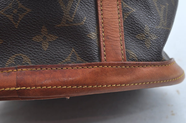 Authentic Louis Vuitton Monogram Bucket GM Shoulder Bag Old Model Junk 2318H