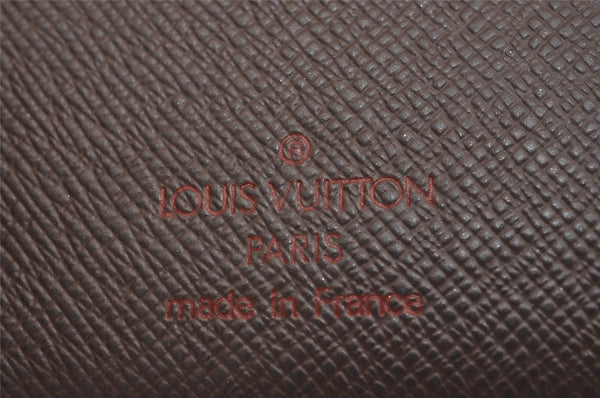 Authentic Louis Vuitton Damier Portefeuille Viennois Wallet N61674 LV 2318I