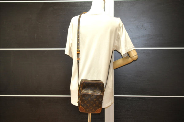 Authentic Louis Vuitton Monogram Amazone Shoulder Cross Body Bag M45236 LV 2318K