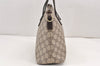 Authentic GUCCI Vintage 2Way Shoulder Tote Bag GG PVC Leather 353440 Brown 2319K