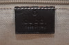 Authentic GUCCI Vintage 2Way Shoulder Tote Bag GG PVC Leather 353440 Brown 2319K
