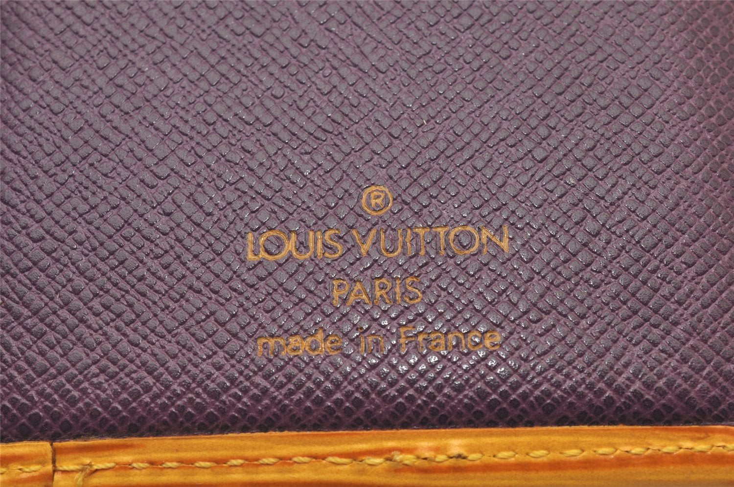 Authentic Louis Vuitton Epi Organizer De Poche Pass Case Yellow M63589 LV 2321I