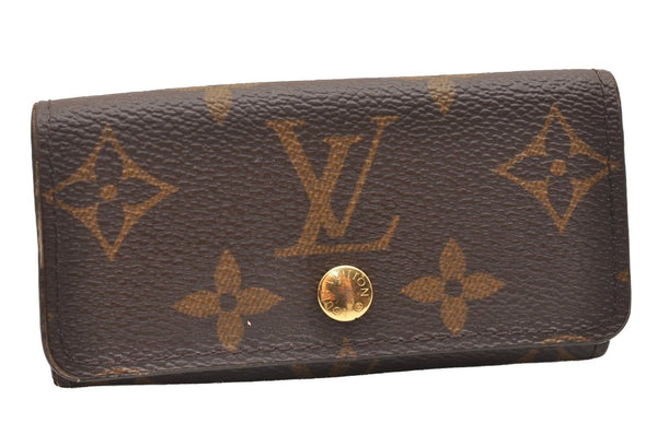 Authentic Louis Vuitton Damier Multicles 4 Key Case Holder N62631 LV 2322J