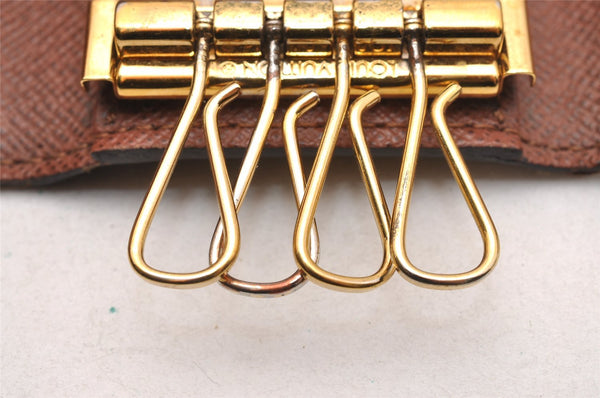 Authentic Louis Vuitton Damier Multicles 4 Key Case Holder N62631 LV 2322J