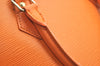 Authentic Louis Vuitton Epi Leather Sac Plat PM Hand Bag Orange M5274H LV 2323J