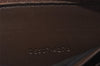 Authentic GUCCI Vintage Long Wallet Purse GG Canvas Leather Brown 2324I