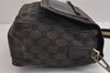 Authentic GUCCI Sherry Line Shoulder Bag GG Canvas Leather 0190375 Black 2325J