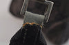 Authentic GUCCI Sherry Line Shoulder Bag GG Canvas Leather 0190375 Black 2325J