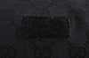 Authentic GUCCI Sherry Line Shoulder Bag GG Canvas Leather 0190375 Black 2325J
