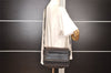 Authentic GUCCI Sherry Line Shoulder Bag GG Canvas Leather 0190375 Black 2325J