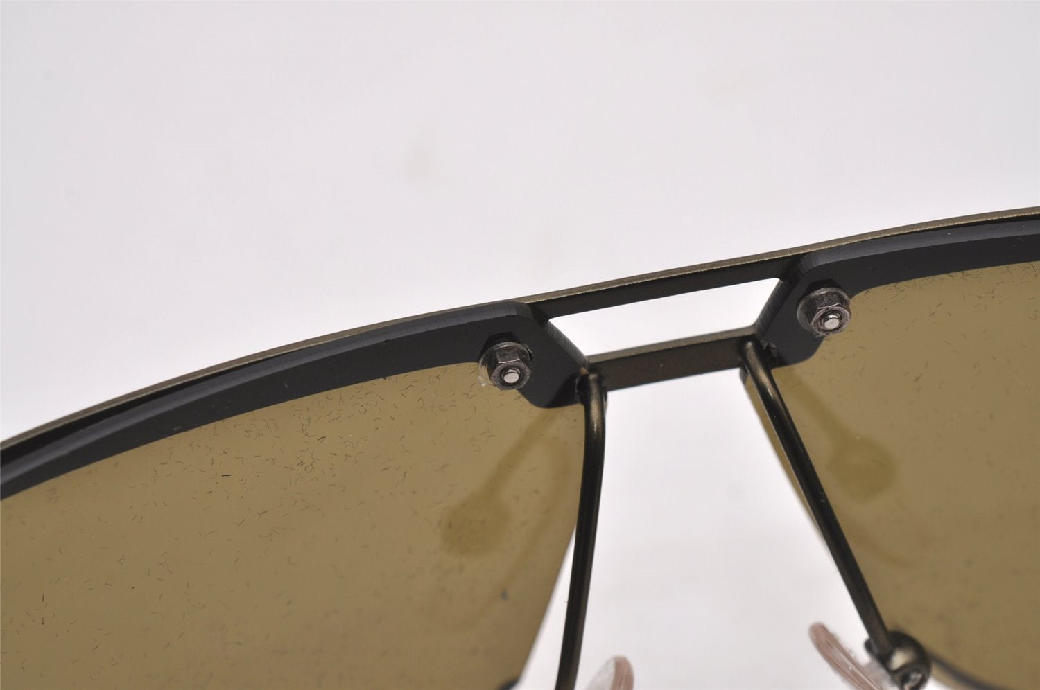 Authentic GUCCI Vintage Sunglasses Titanium GG 1725/S Khaki Green 2326I