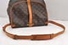 Authentic Louis Vuitton Monogram Saumur 35 Shoulder Cross Bag M42254 LV 2326K