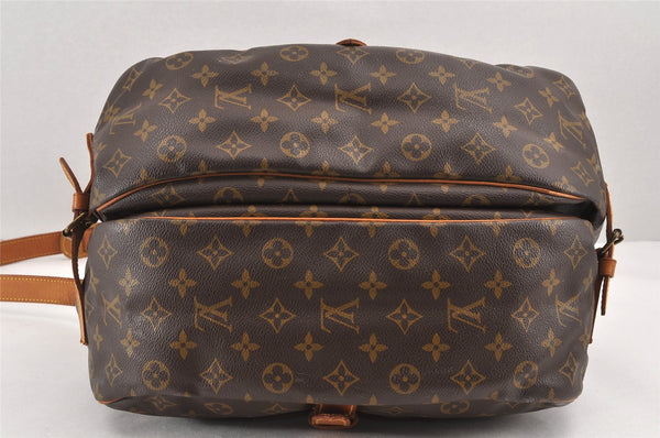 Authentic Louis Vuitton Monogram Saumur 35 Shoulder Cross Bag M42254 LV 2326K