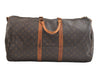 Authentic Louis Vuitton Monogram Keepall Bandouliere 55 M41414 Boston Bag 2327K