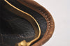 Authentic Christian Dior Honeycomb Coin Case Purse PVC Leather Black CD 2328I
