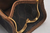 Authentic Christian Dior Honeycomb Coin Case Purse PVC Leather Black CD 2328I