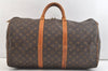 Authentic Louis Vuitton Monogram Keepall 50 Travel Boston Bag M41426 LV 2328K