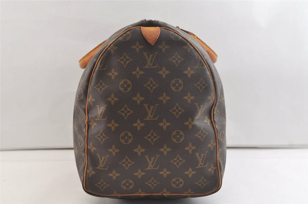 Authentic Louis Vuitton Monogram Keepall 50 Travel Boston Bag M41426 LV 2328K