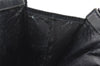 Authentic GUCCI Sherry Line Clutch Hand Bag Purse GG PVC Leather Navy Blue 2329J