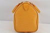 Authentic Louis Vuitton Epi Speedy 25 Hand Boston Bag Yellow M43019 LV 2329K