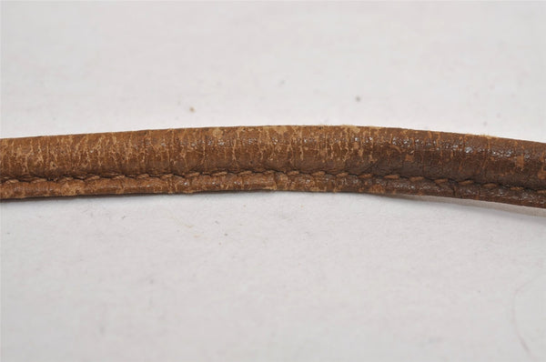 Authentic GUCCI GG Plus Shoulder Bag Purse GG PVC Leather Brown Junk 2330J