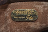 Authentic GUCCI GG Plus Shoulder Bag Purse GG PVC Leather Brown Junk 2330J