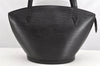 Auth Louis Vuitton Epi Saint Jacques Shopping Shoulder Bag Black M52262 LV 2330K