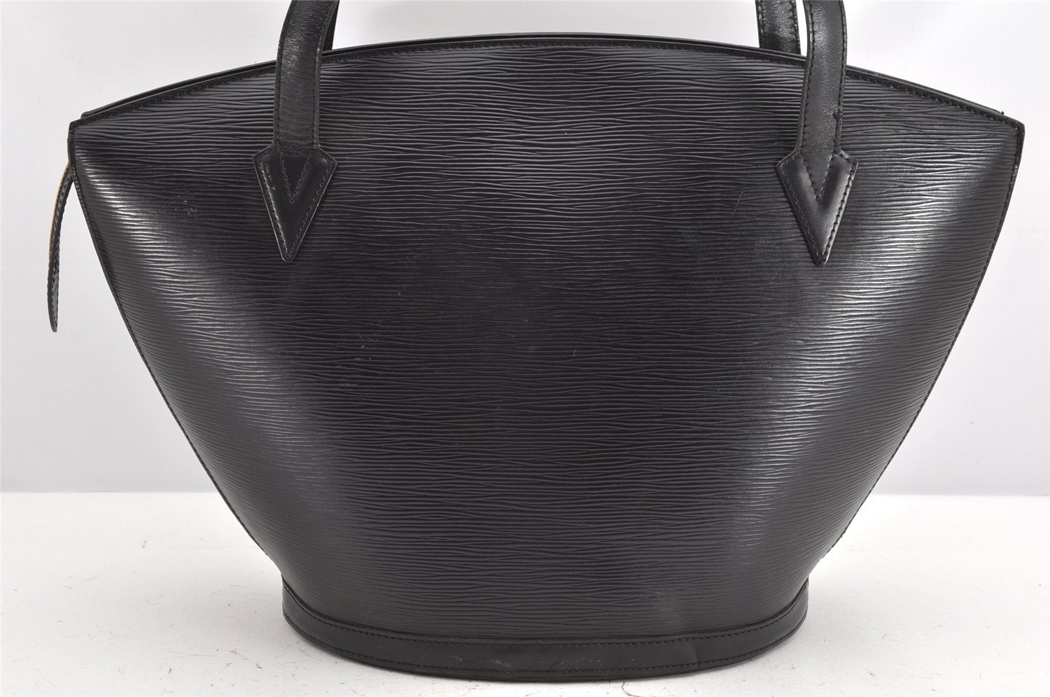 Auth Louis Vuitton Epi Saint Jacques Shopping Shoulder Bag Black M52262 LV 2330K