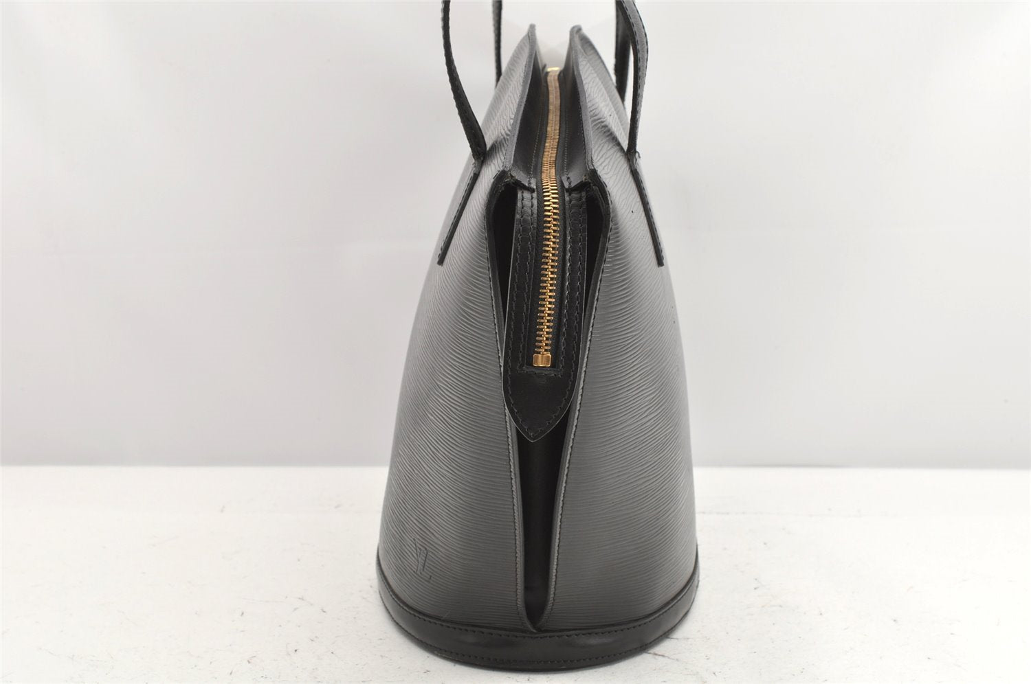 Auth Louis Vuitton Epi Saint Jacques Shopping Shoulder Bag Black M52262 LV 2330K