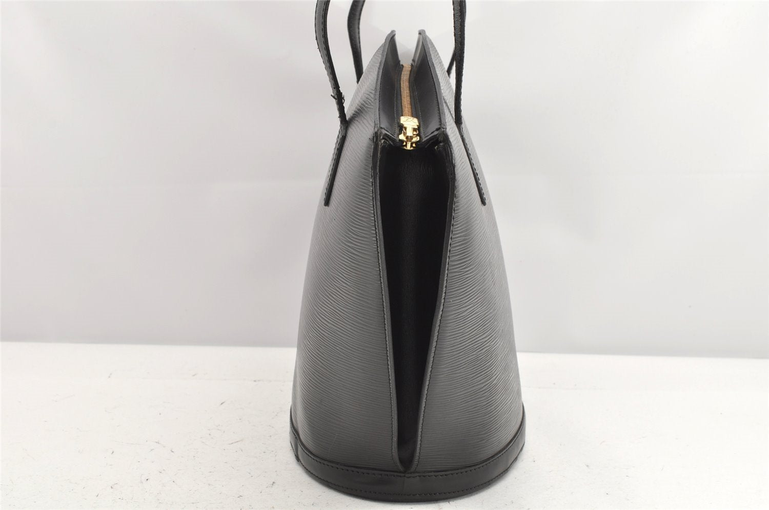 Auth Louis Vuitton Epi Saint Jacques Shopping Shoulder Bag Black M52262 LV 2330K