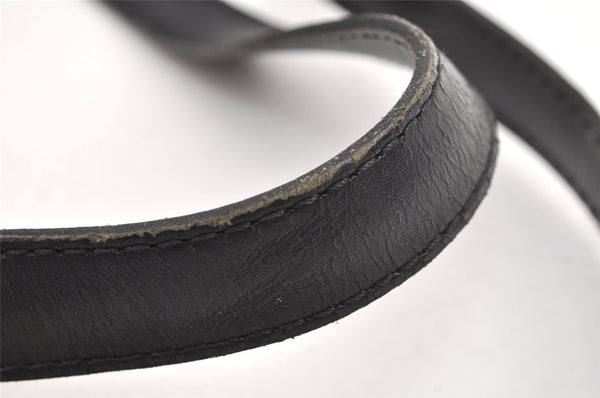 Auth Louis Vuitton Epi Saint Jacques Shopping Shoulder Bag Black M52262 LV 2330K