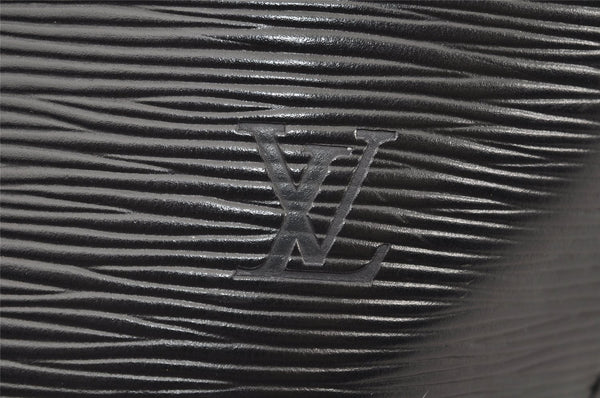 Auth Louis Vuitton Epi Saint Jacques Shopping Shoulder Bag Black M52262 LV 2330K