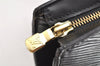 Auth Louis Vuitton Epi Saint Jacques Shopping Shoulder Bag Black M52262 LV 2330K