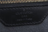 Auth Louis Vuitton Epi Saint Jacques Shopping Shoulder Bag Black M52262 LV 2330K