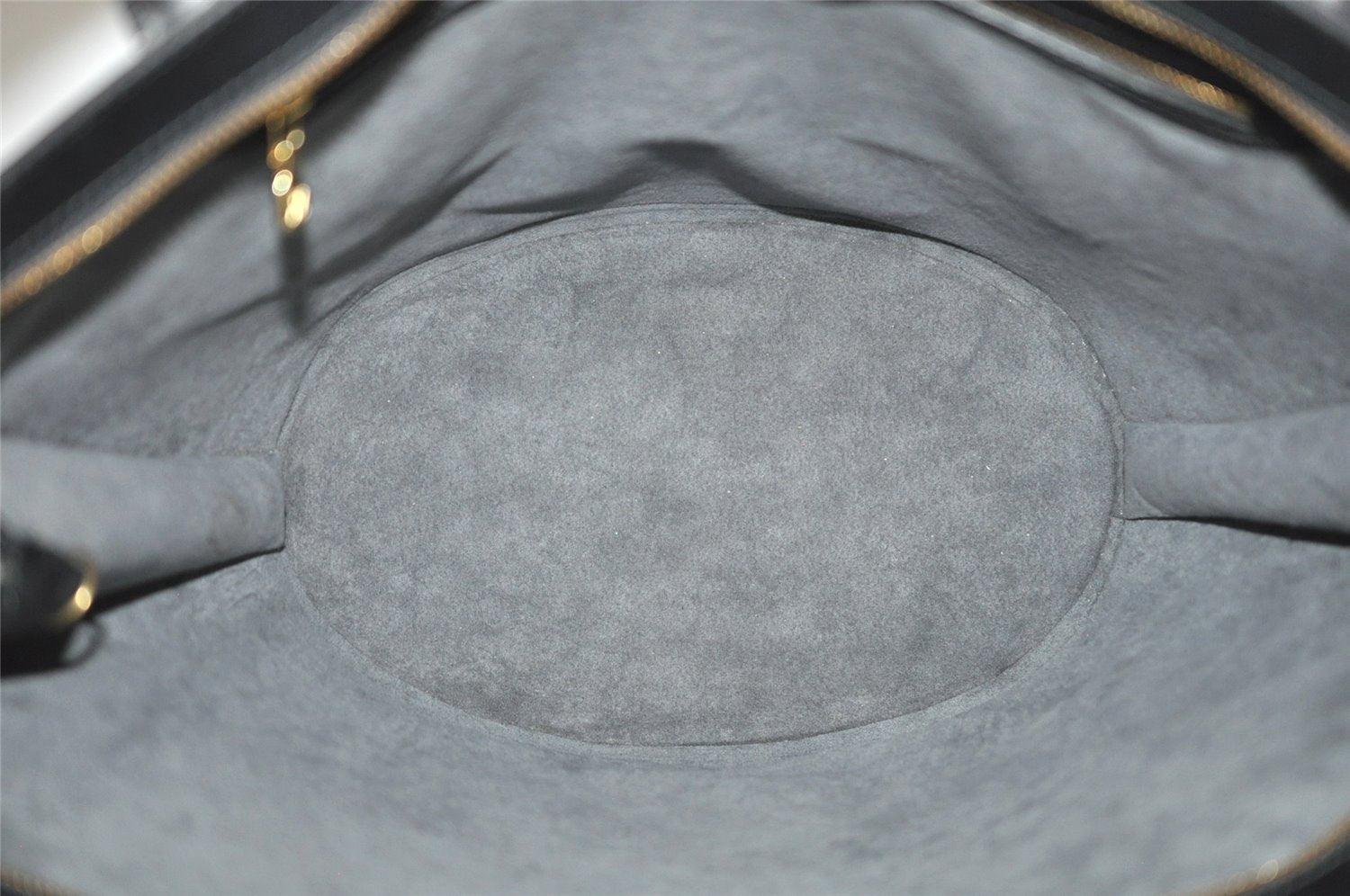 Auth Louis Vuitton Epi Saint Jacques Shopping Shoulder Bag Black M52262 LV 2330K