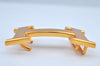 Authentic HERMES Vintage H Buckle for Constance Leather Belt Gold 2331H