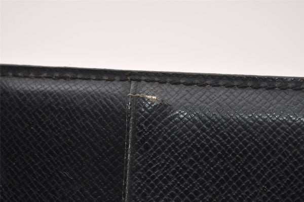 Authentic Louis Vuitton Epi Agenda GM Notebook Cover Black R20212 LV 2331I